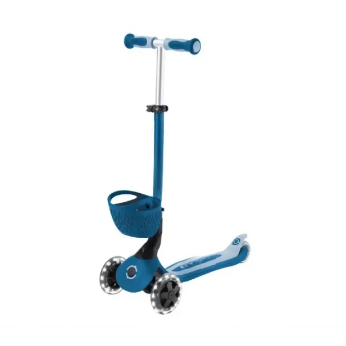 Go Up Baby 360 Scooter (Işıklı) Pastel Mavi
