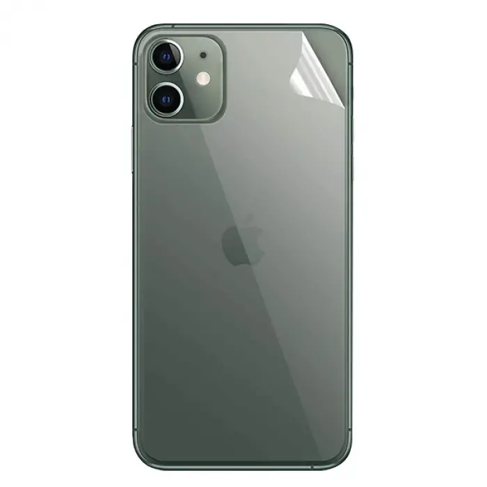 GOR İPhone 11 6.1 Çizilmez Arka Koruyucu Jelatin 5 Adet Set-(5775)