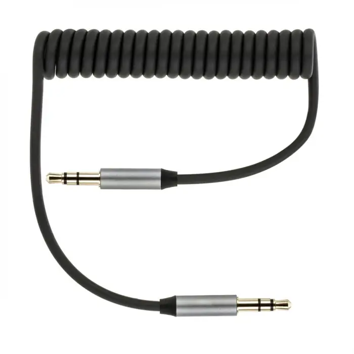 Griffin Spiral Araç Ses Aktarım Kablosu Aux Kablo 2/3mm-(5775)