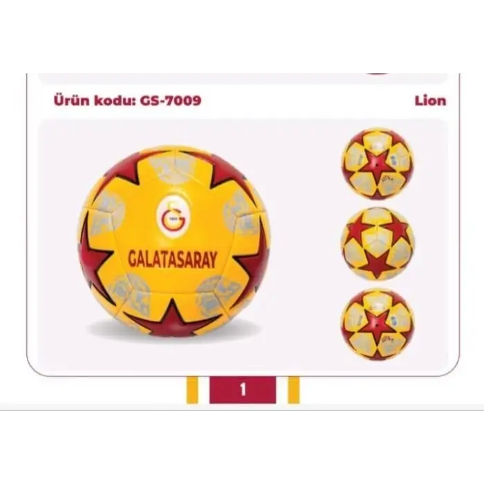 GS-7009 GALATASARAY FUTBOL TOPU LİON-CNT