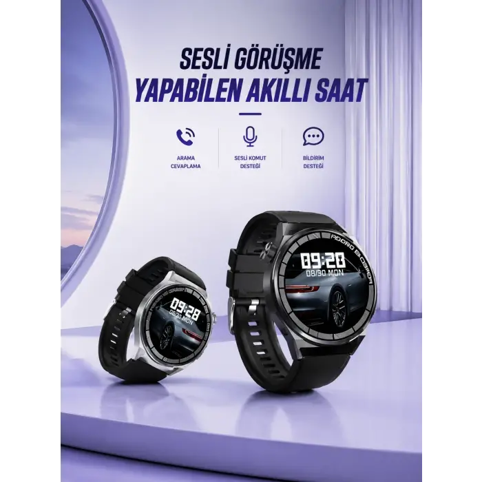 GT8 AKILLI SESLİ GÖRÜŞME YAPABİLEN SAAT