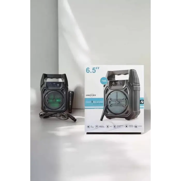 Güçlü ve Şarj Edilebilir Bluetooth Hoparlör 6.5 İnç