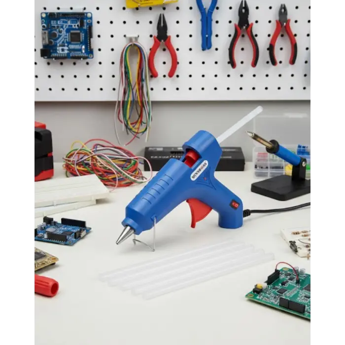 Güçlü Yapıştırma İçin 80 W Silikon Tabancası 11 mm Uyumlu 5 Adet Silikon