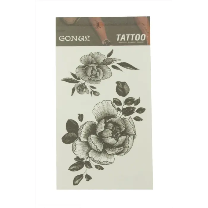 Gül Tattoo Dövme Sticker
