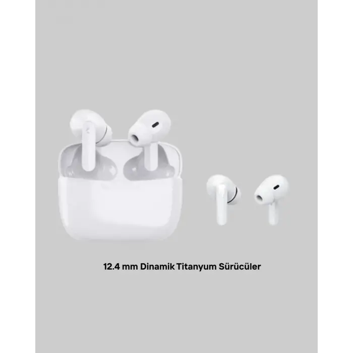 Gürültü Engelleme Özellikli Kablosuz Bluetooth Kulaklık –  Type-C Hızlı Şarj