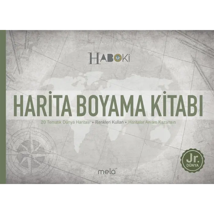 Ha Boyama Kitabı 20 Tematik Dünya Hası