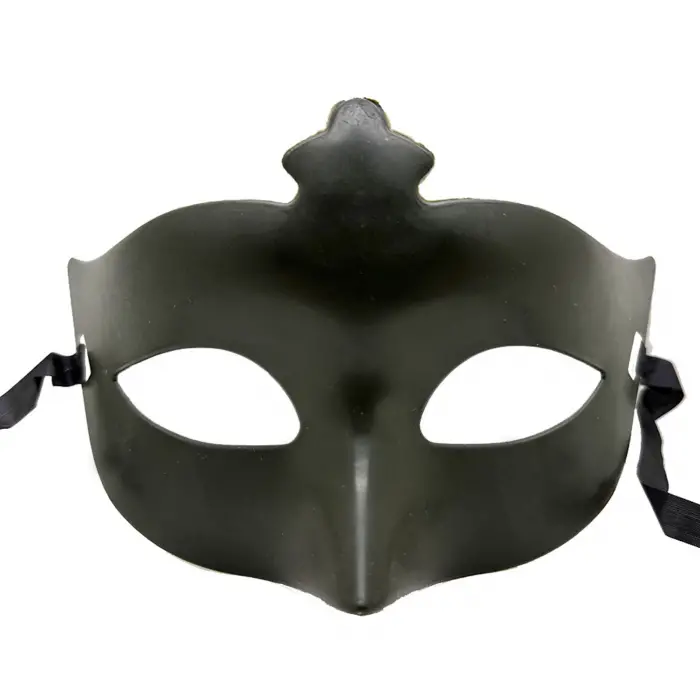 Haki Yeşil Renk Masquerade Kostüm Partisi Venedik B Maskesi