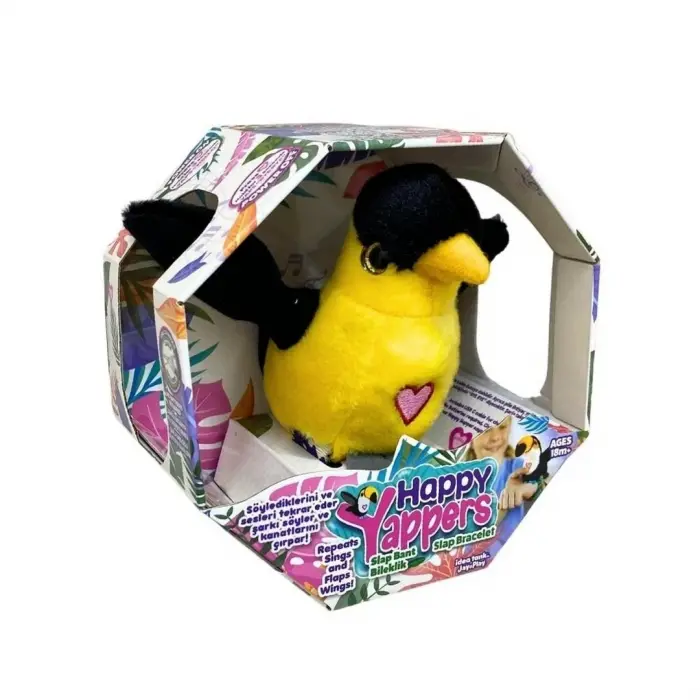 Happy Yapper Slap Bank Peluş Kuş Bileklik