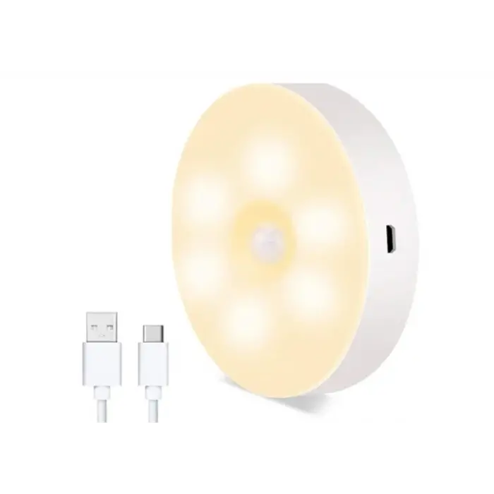 Hareket Sensörlü Usb Şarjlı Led Işık Lamba