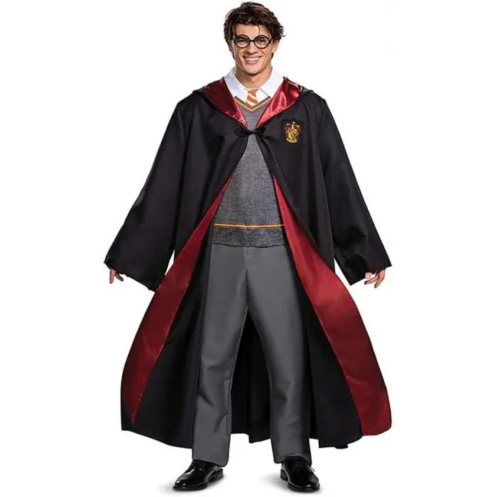 Harry Potter Gryffindor Cübbe Çocuk Boy - Harry Potter Kostümü 5-6 Yaş Bx40
