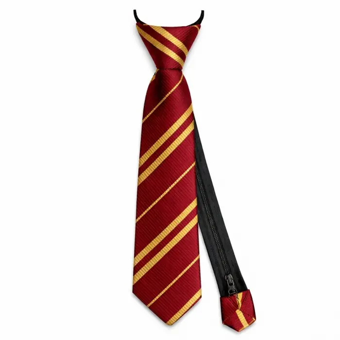 Harry Potter Gryffindor Fermuarlı Ayarlanabilir Kravat Bx40