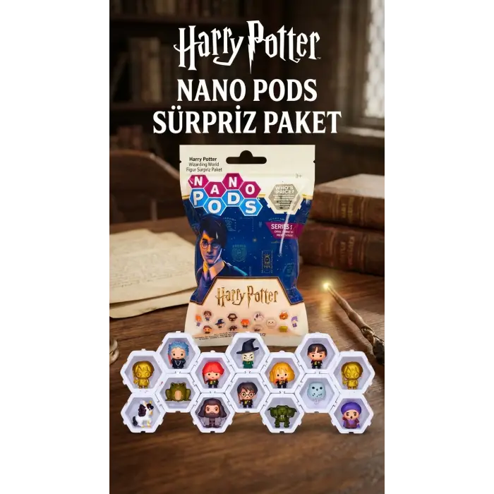 Harry Potter Sürpriz Figür Seti Koleksiyon Oyuncakları 2li