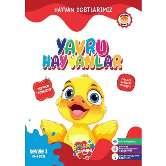 Hayvan Dostlarımız - Yru Hayvanlar Seviye 3 (4-5 Yaş)