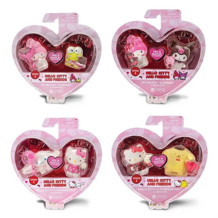 Hello Kitty Kalpten Kalbe 2li Figür Seti