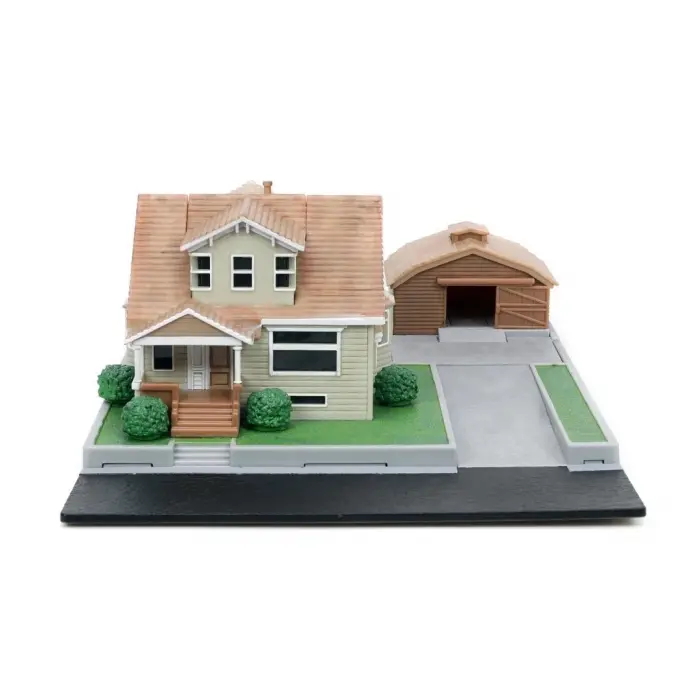 Hızlı  Öfkeli Nano Domun Evi Diorama Modellemesi