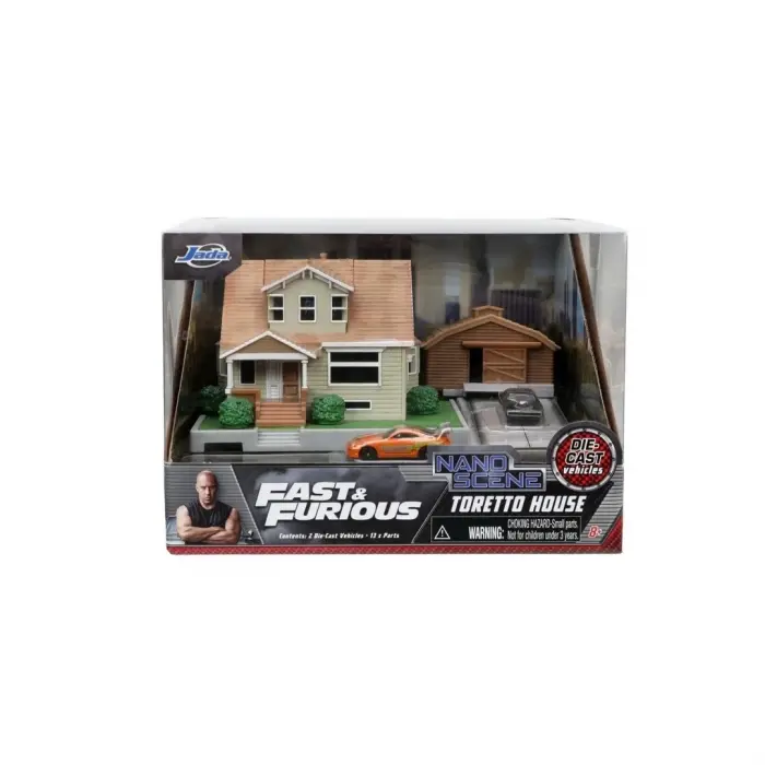 Hızlı  Öfkeli Nano Domun Evi Diorama Modellemesi