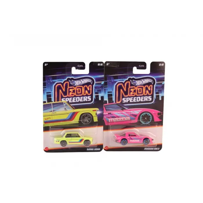 HLH72  Neon Yarışlar Temalı Arabalar