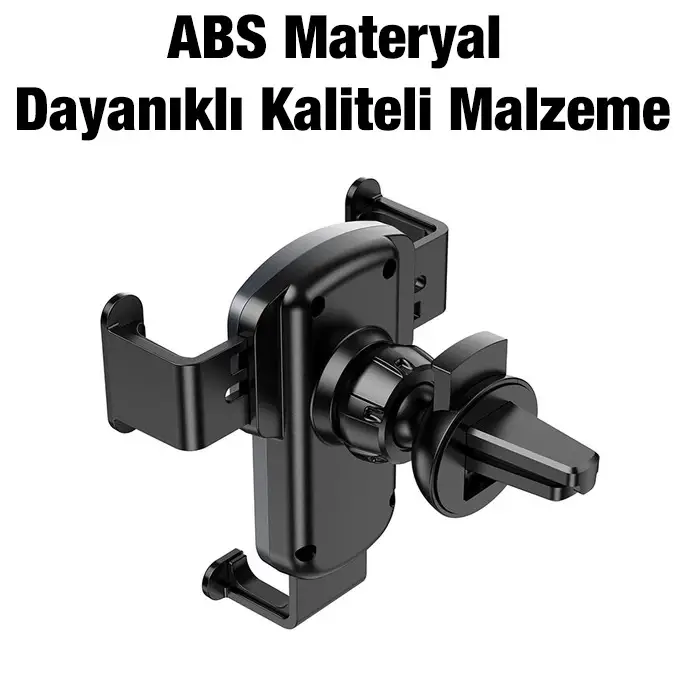 HOCO CA103 Gravity Araç Havalandırma Bölmesi Yerçekimi Araba Telefon Tutucu-(5775)