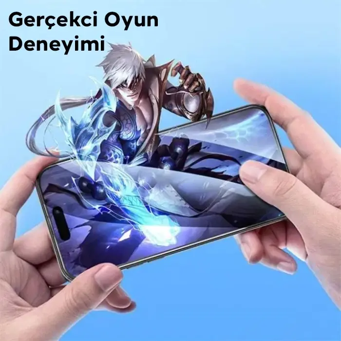 HOCO Guardian Shield Series iPhone 15 Plus HD Tempered Kırılmaz Cam Ekran Koruyucu 10 Adet Set-(5775)