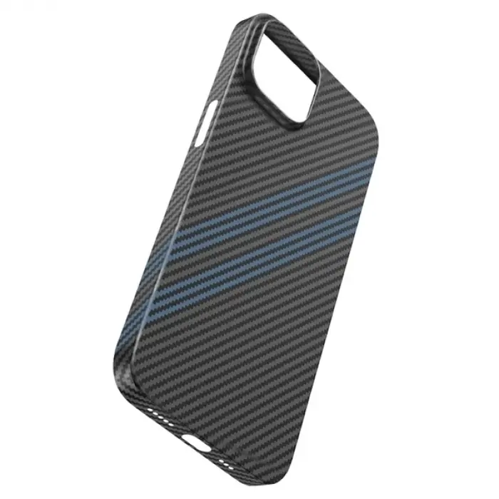 Hoco iPhone 14 Pro 6.1 Kılıf Kevlar Texture Darbe Emici Telefon Kılıfı-(5775)