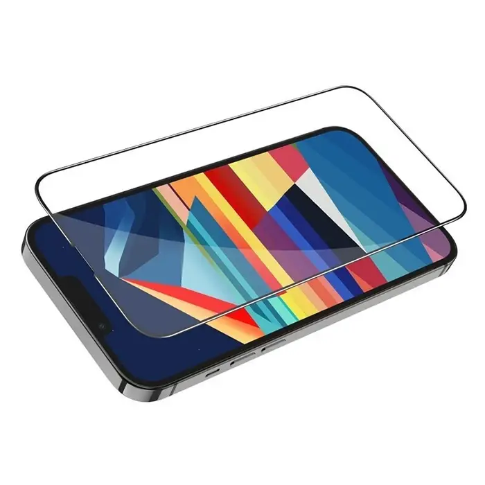 HOCO iPhone 15 Plus 5D Tempered Kırılmaz Cam Ekran Koruyucu 25 adet Set-(5775)