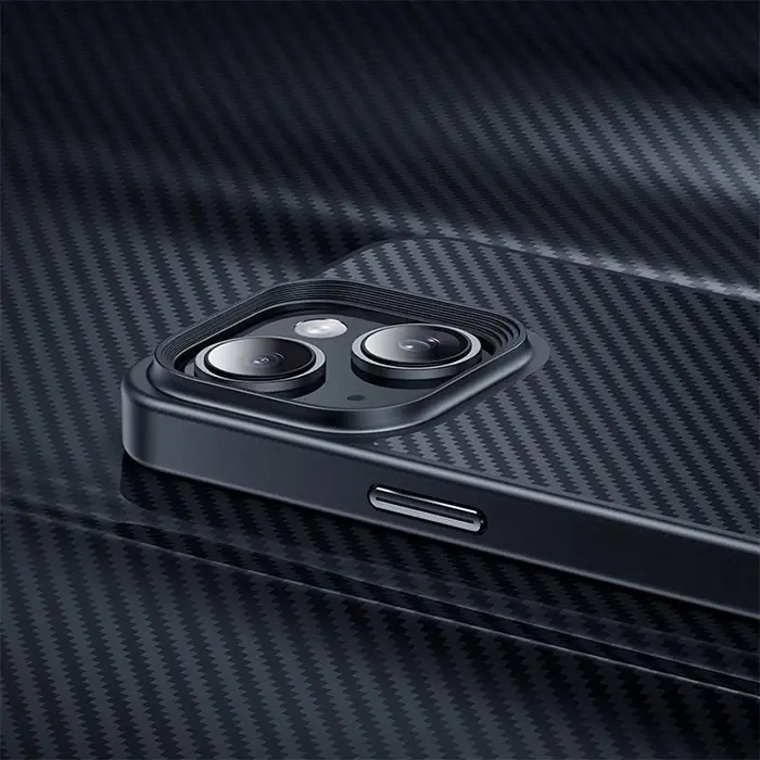 Hoco iPhone 15 Plus AS7 Kevlar Kılıf Manyetik Magsafeli Telefon Kılıfı-(5775)