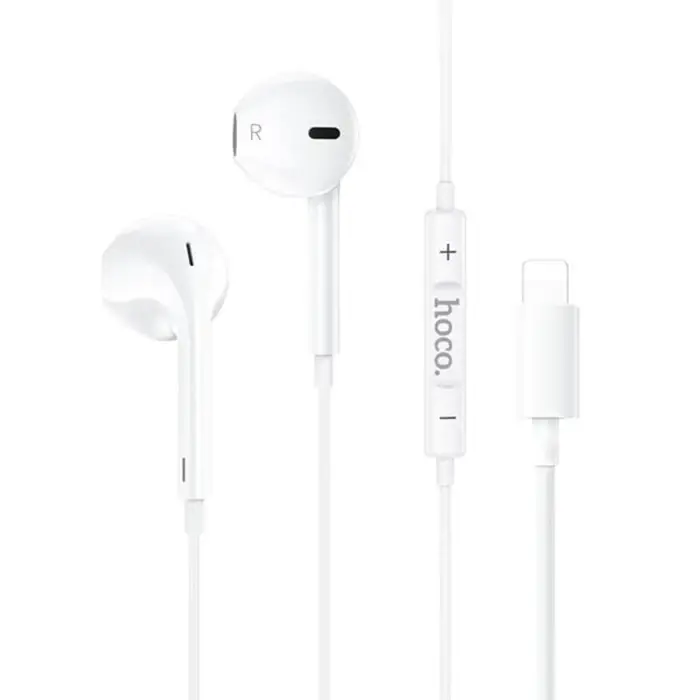 HOCO M111 Primero Lightning Kulakiçi Mikrofonlu Kablolu Kulaklık-(5775)