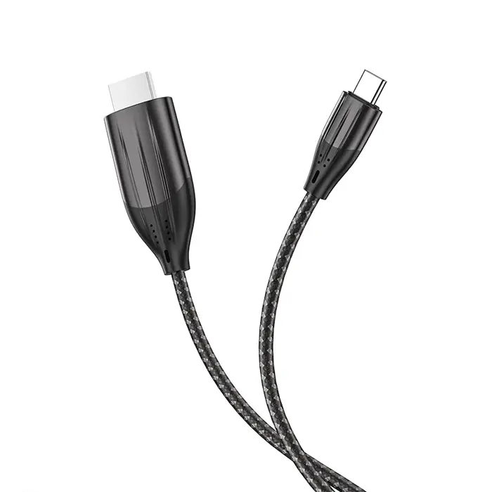 HOCO UA16 Type-C to HDMI 4K 30hz Ses ve Görüntü Aktarma Kablosu-(5775)