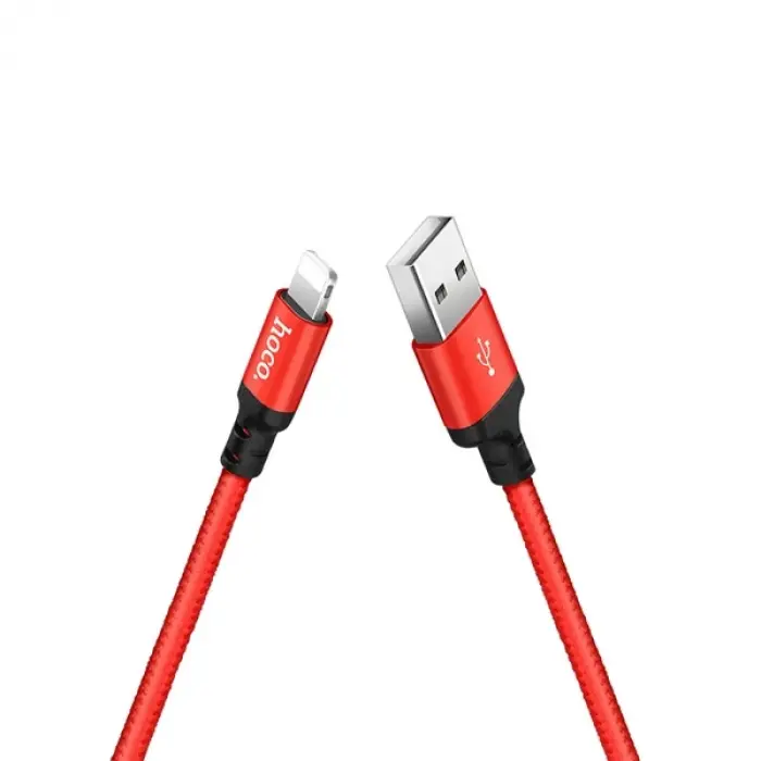 HOCO X14 İPhone 14-13-12-11 Usb Data ve Hızlı Şarj Kablosu-(5775)