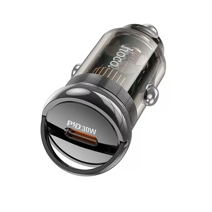HOCO Z53 Sight Single PD30W Type-C Girişli Araç Çakmaklık Hızlı Şarj Aleti-(5775)