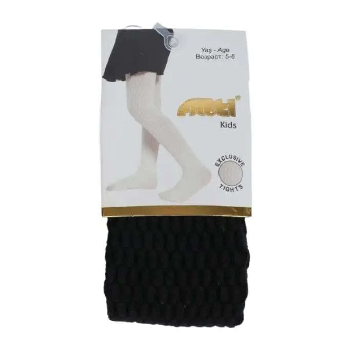 Homeros Kız Külotlu 300418 Siyah