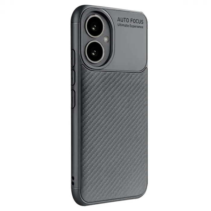 Honor 400 Kılıf Auto Fus Karbon Kapak - Gri