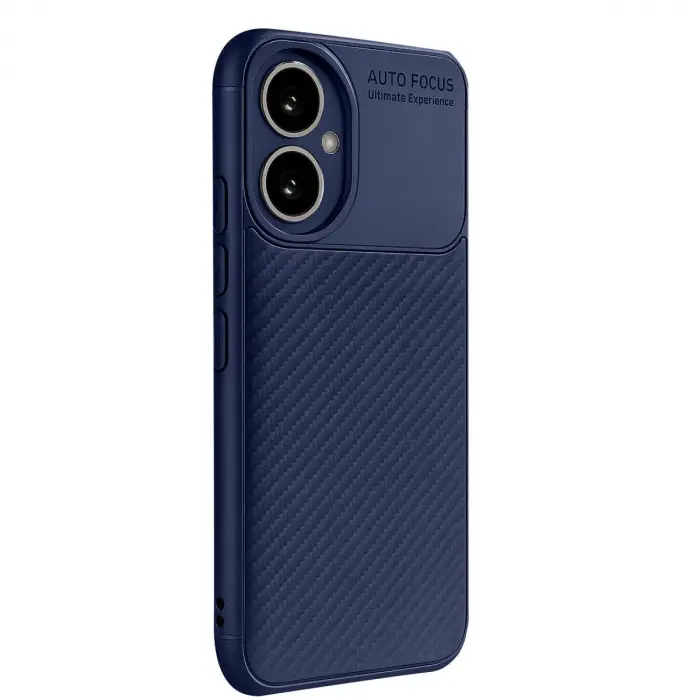 Honor 400 Kılıf Auto Fus Karbon Kapak - Lacivert