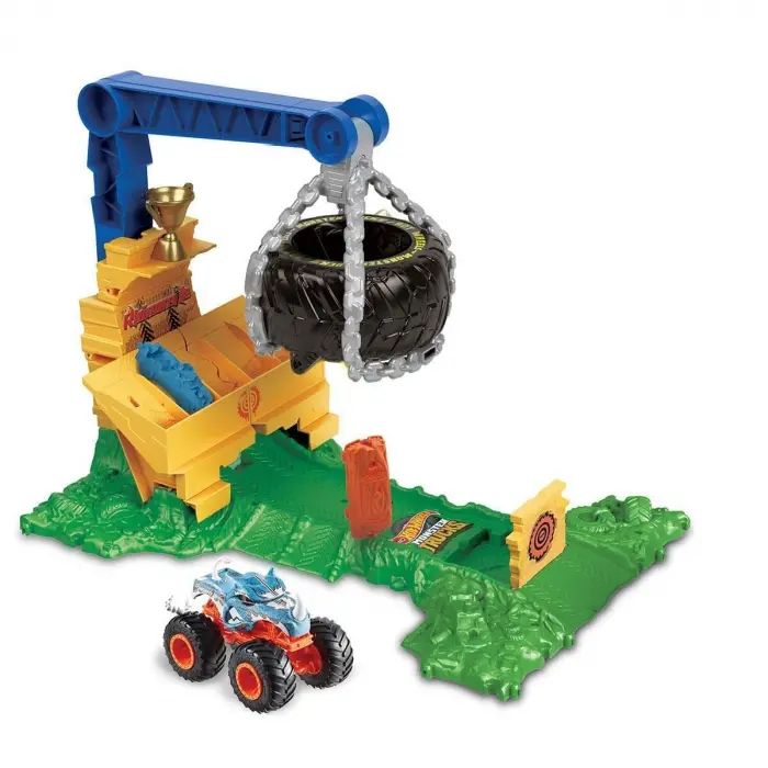 HTP18 Hot Wheels  Trucks Arenada Rhinomite Mücadelesi