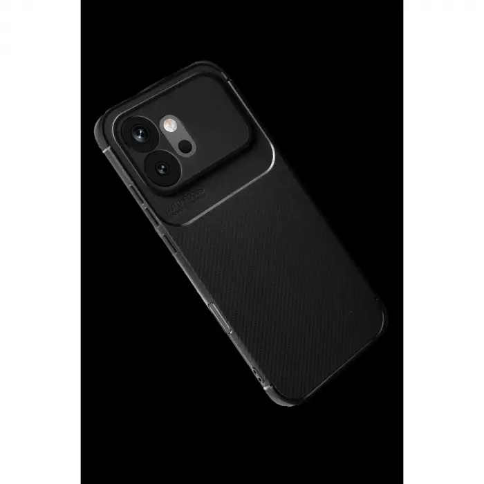 Huawei Honor 600 Auto Fus Karbon Kapak - Siyah