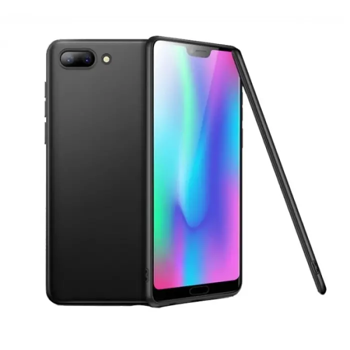 Huawei Honor 9i Slim Fit Soft Premium Silikon Kamera Korumalı Kılıf-(5775)
