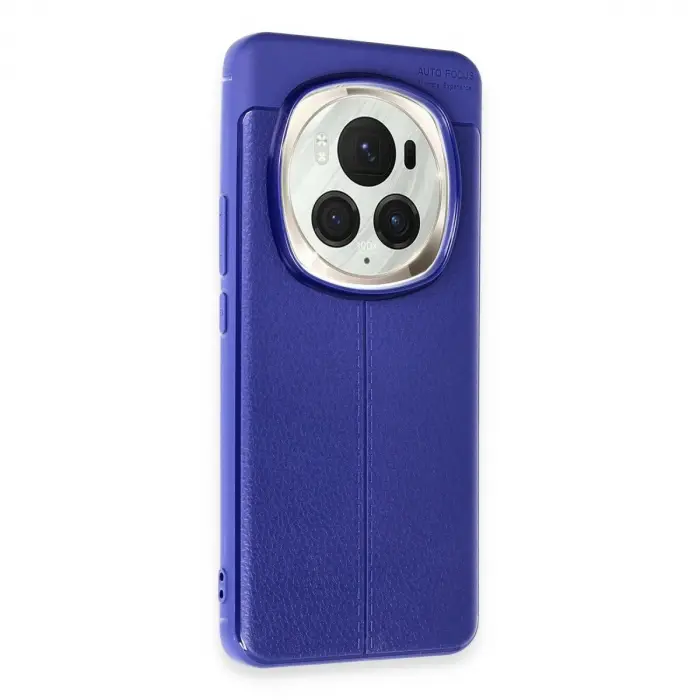 Huawei Honor Magic 6 Pro Kılıf Auto Fus Kapak - Lacivert