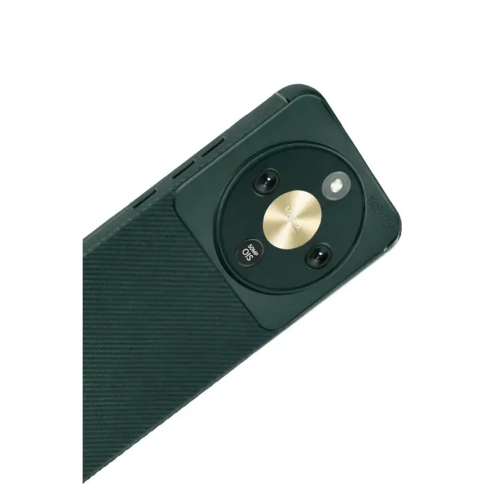Huawei Honor Magic 8 Lite Auto Fus Karbon Kapak - Koyu Yeşil