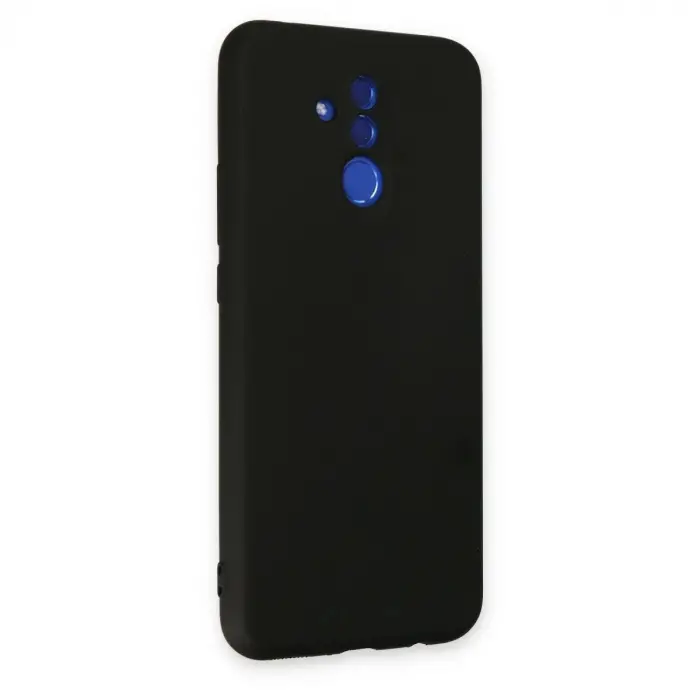 Huawei Mate 20 Lite Kılıf Nano İçi Kadife  - Siyah