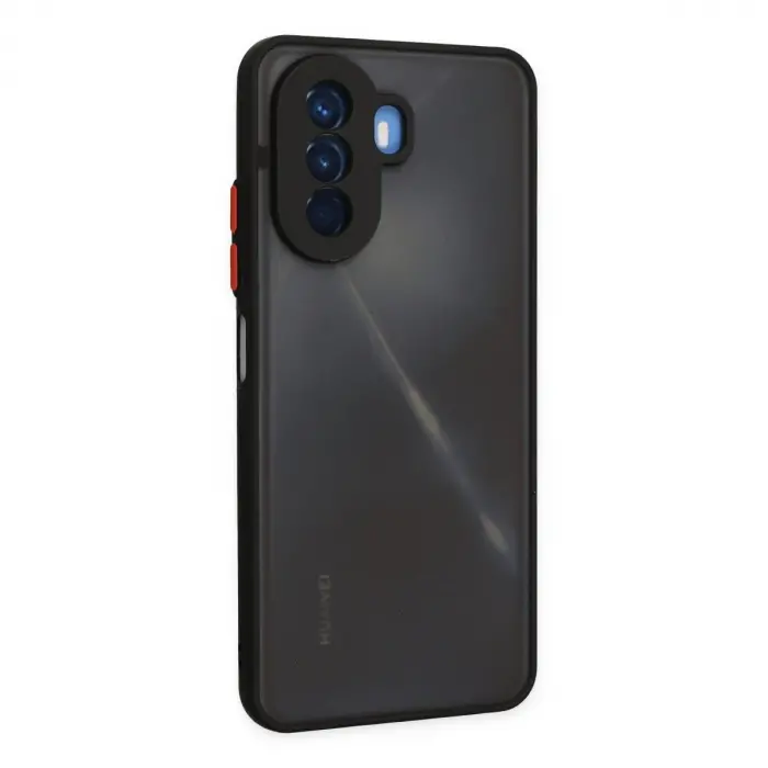Huawei Nova Y70 Kılıf Montreal  Kapak - Siyah