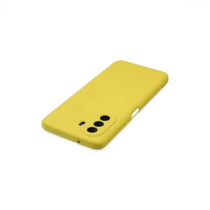 Huawei Nova Y70 Kılıf Nano İçi Kadife  - Sarı