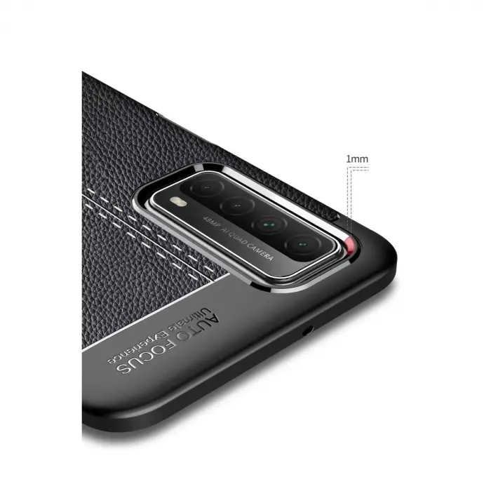 Huawei P Smart 2021 Kılıf Auto Fus Kapak - Kırmızı