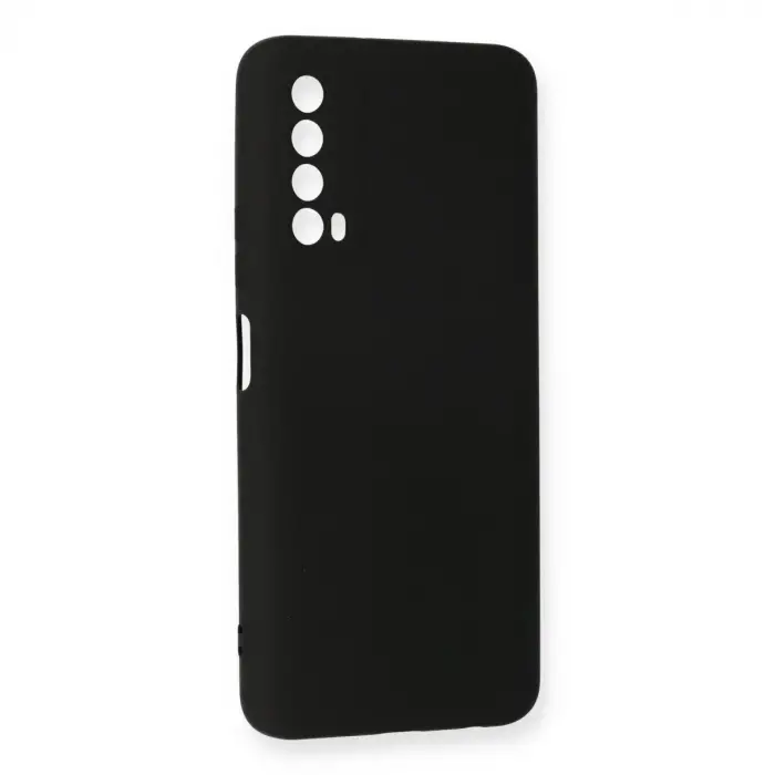 Huawei P Smart 2021 Kılıf Nano İçi Kadife  - Siyah