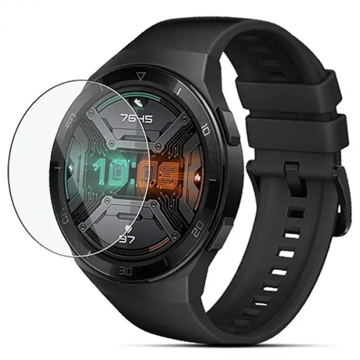 Huawei Watch GT2E Tempered Cam Kırılmaz Koruyucu-(5775)