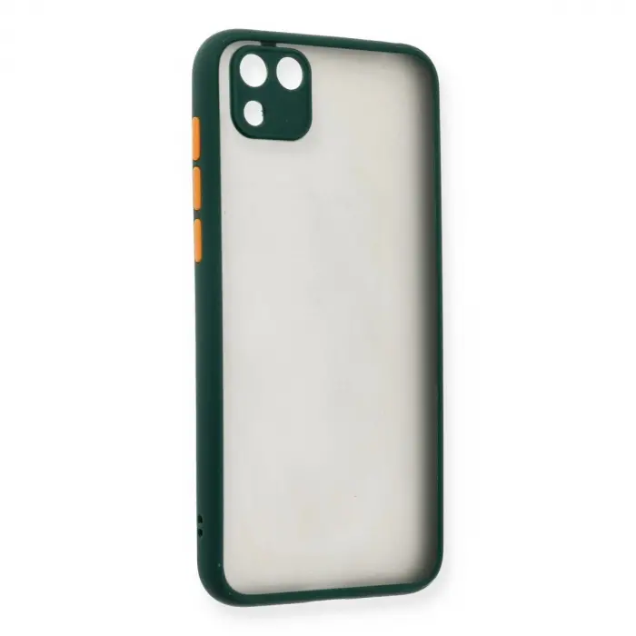 Huawei Y5p Kılıf Montreal  Kapak - Yeşil