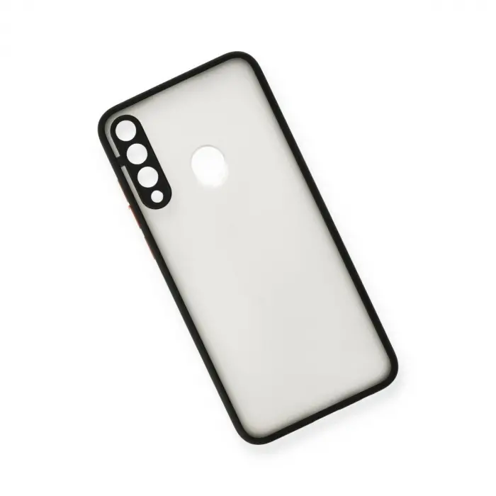 Huawei Y6p Kılıf Montreal  Kapak - Siyah