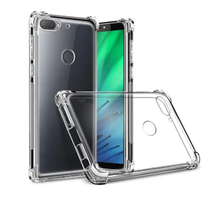 Huawei Y9 2018 Anti-Drop Darbe Emici Silikon Kılıf-(5775)