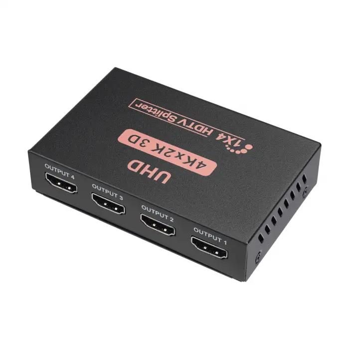 HYTECH HY-LU4, 4xHDMI, 2K-4K, Monitör Çoklayıcı, (1PC-4Monitör)