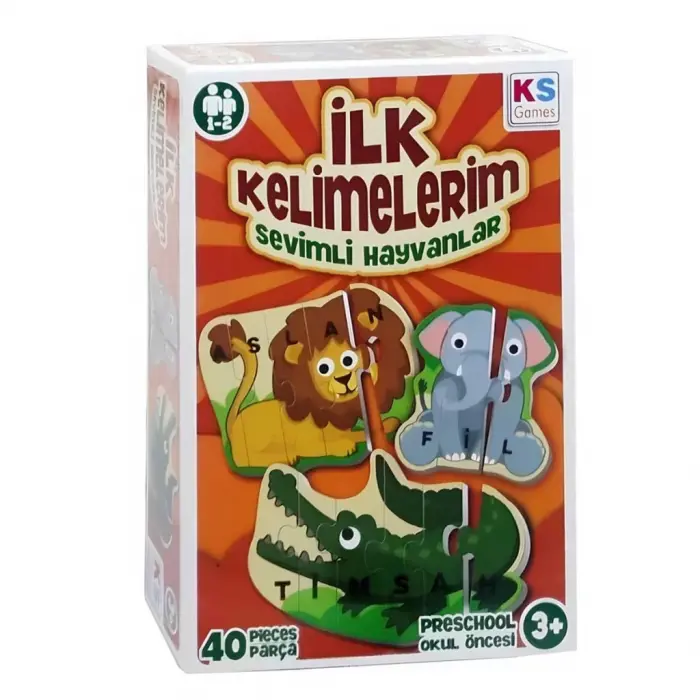 İlk Kelimelerim Sevimli Hayvanlar
