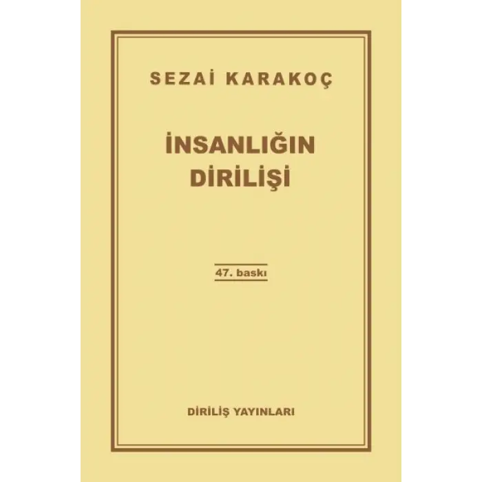 İnsanlığın Dirilişi
